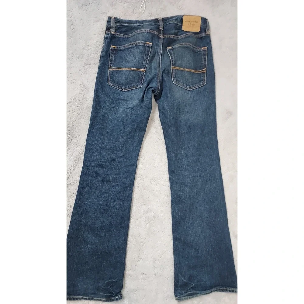 Abercrombie Fitch Jeans Jeans Mens 31x32 Baxter Low Rise Slim Boot Button Fly